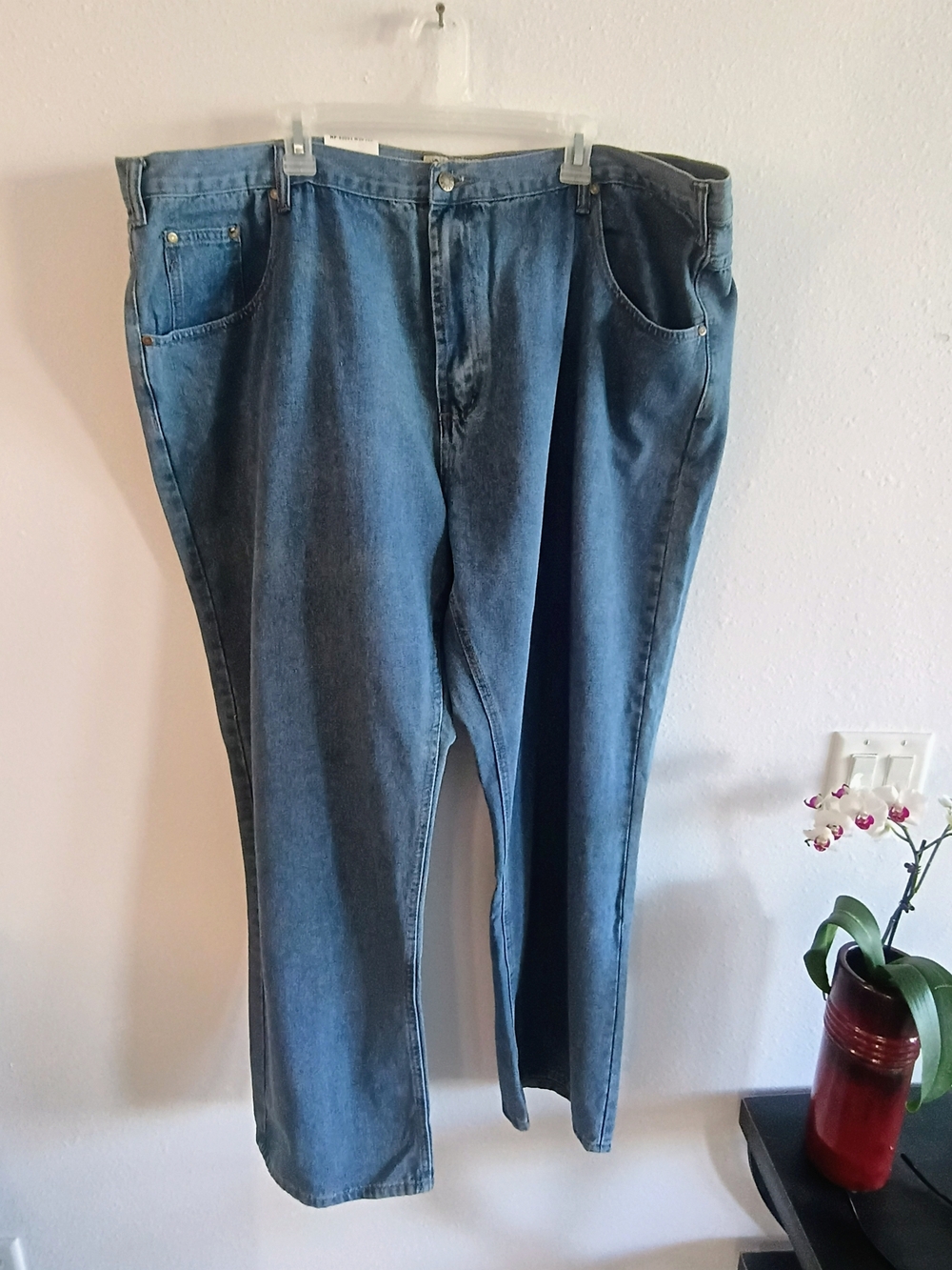 NWT Field N Forest 50x32 Relax Fit Straight Leg Jeans Big Tall Workwear Denim